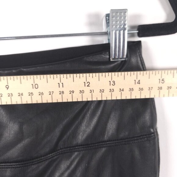Soft Surroundings Faux Leather Pull on Leggings Pants 2FT97 SMALL - Picture 6 of 8